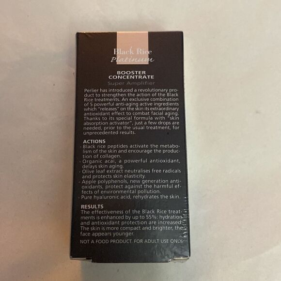 Black Rice Platinum  Booster Concentrate Perlier - Picture 2 of 3